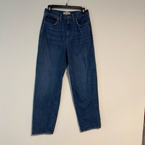 Madewell Baggy Straight Jeans